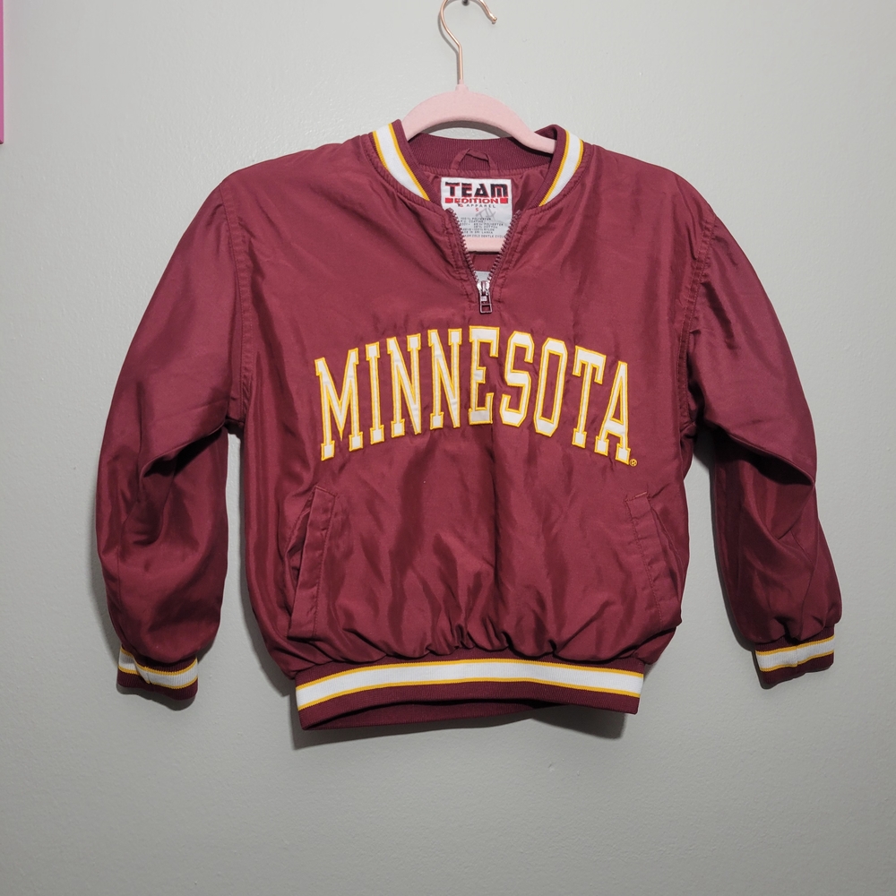 Vintage Team Edition Apparel Minnesota Gophers pullover jacket in size S (Youth)